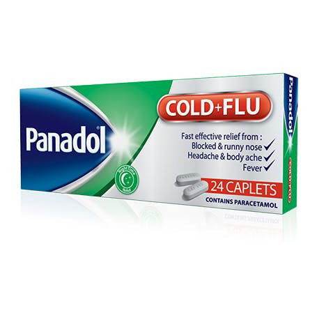 Panadol Cold and Flu Tablets 24ct
