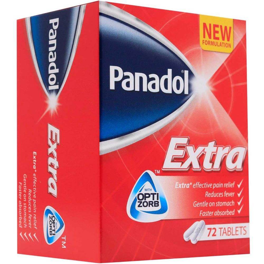 Panadol Extra Optizorb 72 CT