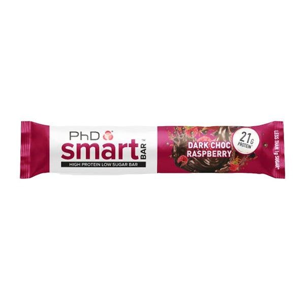 PhD Smart Protein Bar (Dark Choc Raspberry), 64g