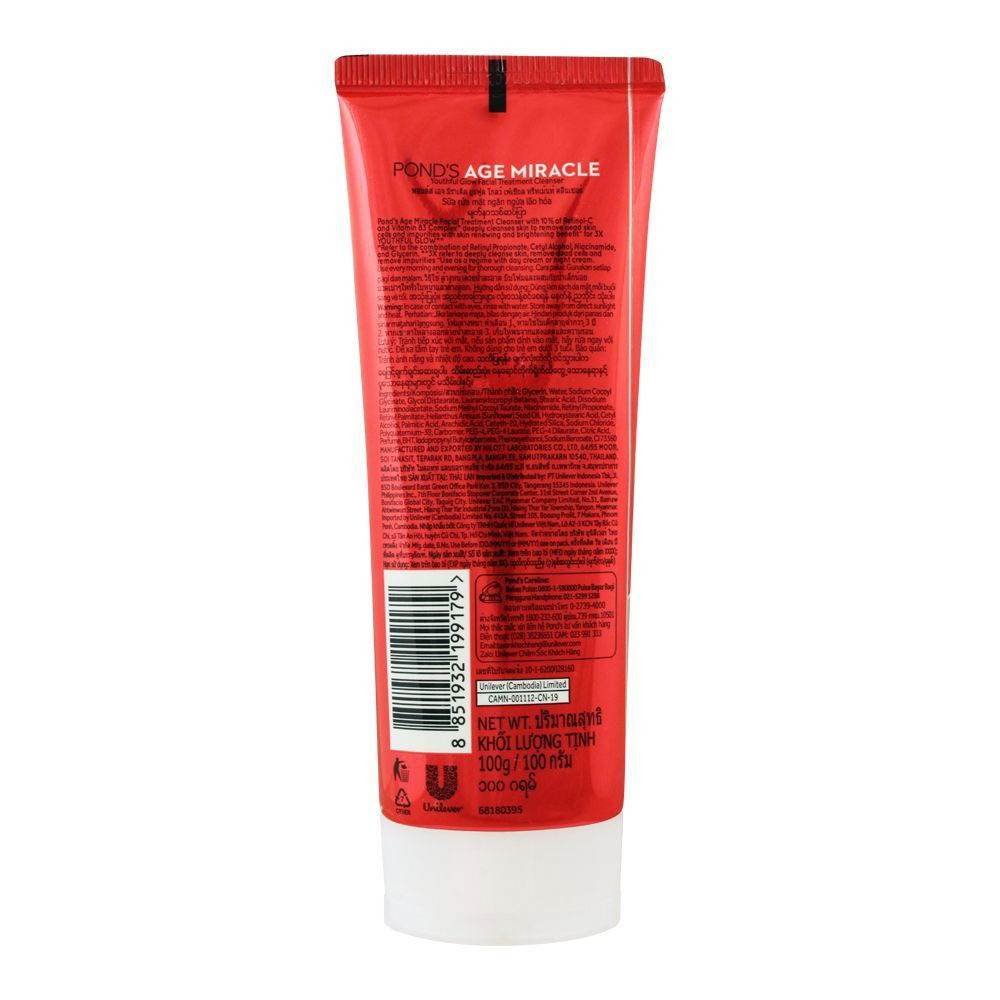 Pond's Age Miracle Facial Cleanser, 100g