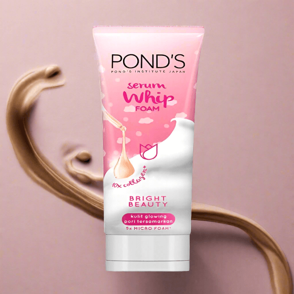 Pond's Bright Beauty Serum Whip Foam, 100g