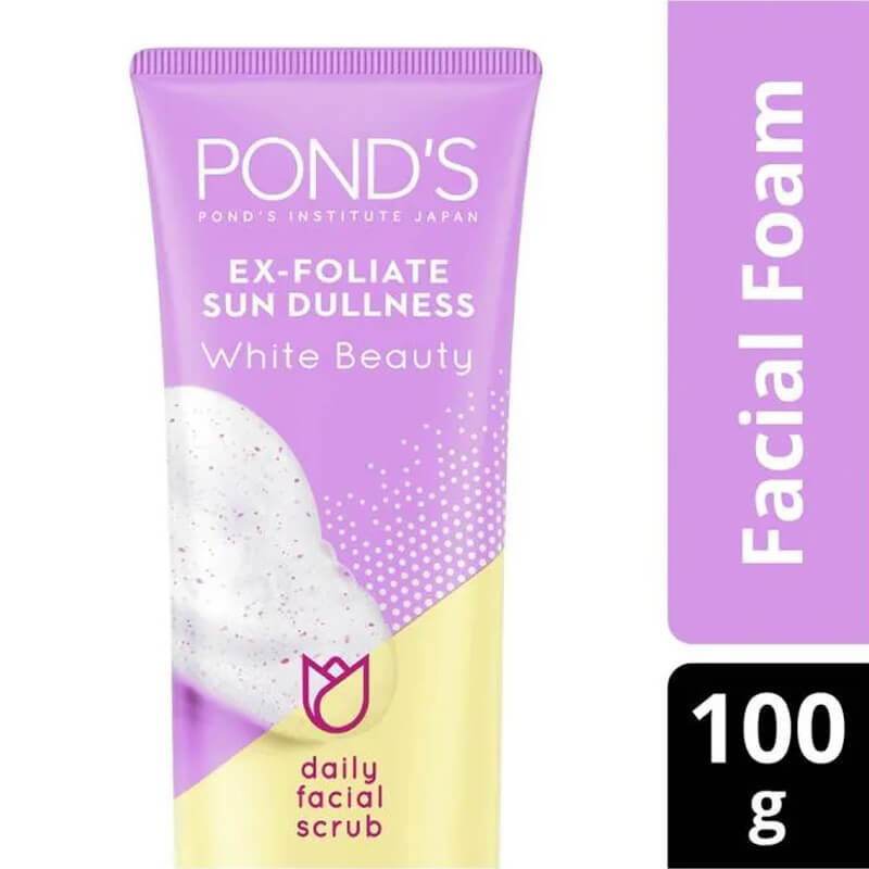 Pond's Ex-Foliate Sun Dullness Daily Facial Scrub, 100g