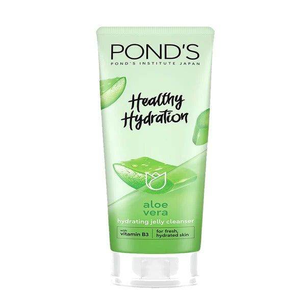 Pond's Healthy Hydration Aloe Vera Jelly Cleanser, 100g