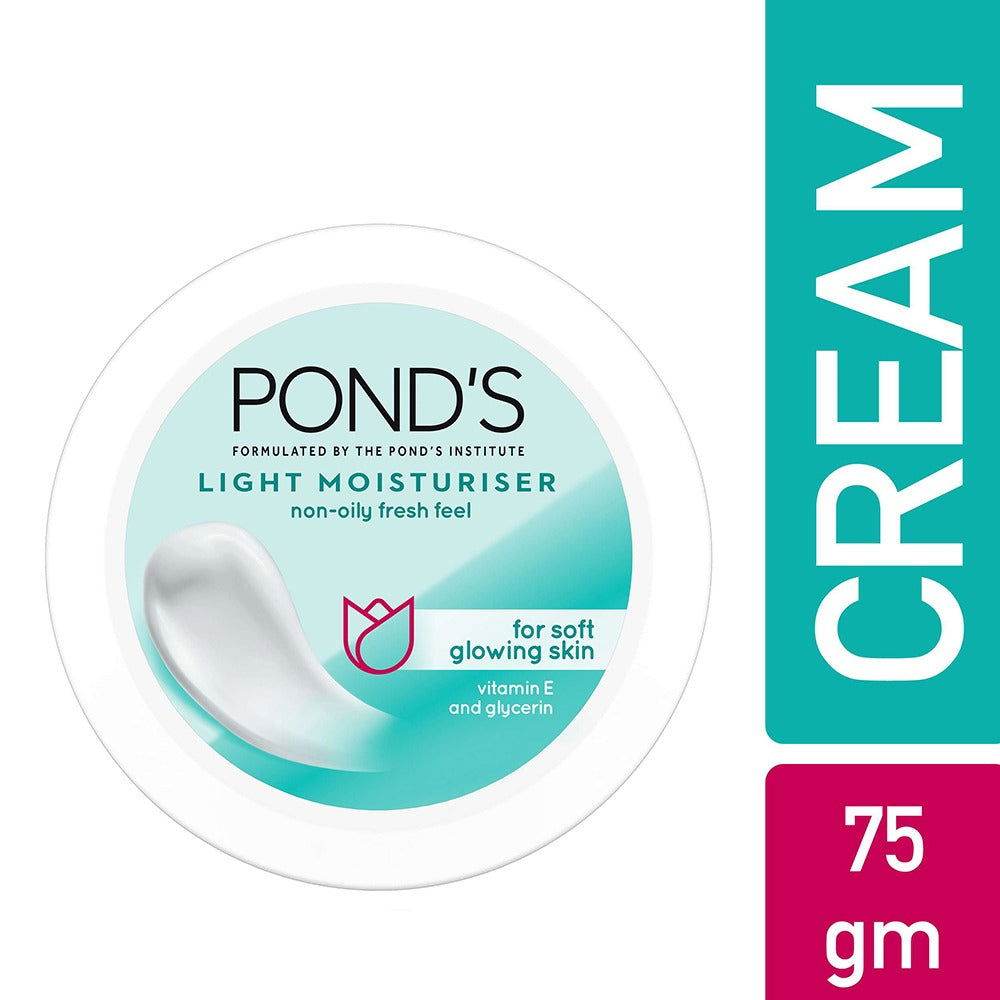 Pond's Light Moisturiser For Soft Glowing Skin, 75g