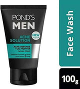 Pond's Men Acne Solution Facial Foam, 100g