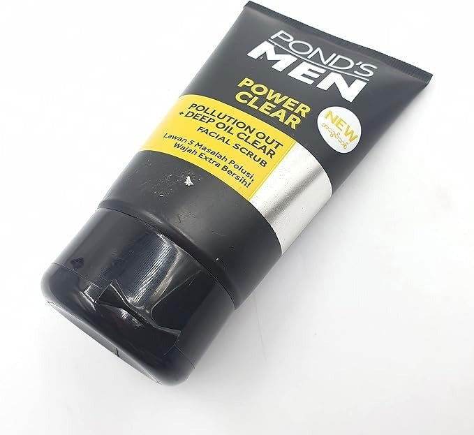 Pond's Men Power Clear Facial Scrub, 100g