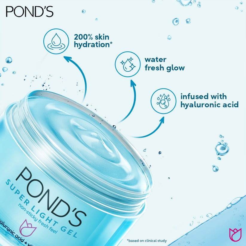 Pond's Moisturizing Super Light Gel, 50g