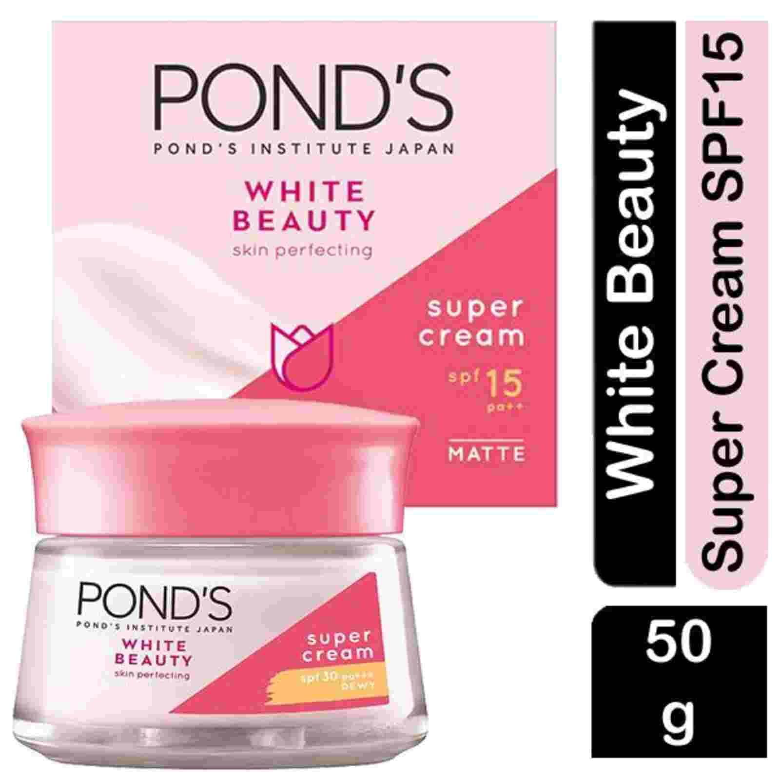 Pond's White Beauty Skin Perfecting Super Cream SPF 15, 50g