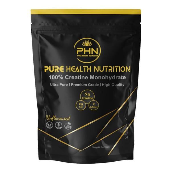 Pure Health Nutrition Creatine Monohydrate (Creapure), 300 g
