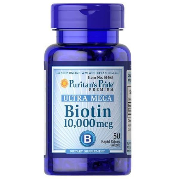 Puritan's Pride Biotin 10,000 mcg