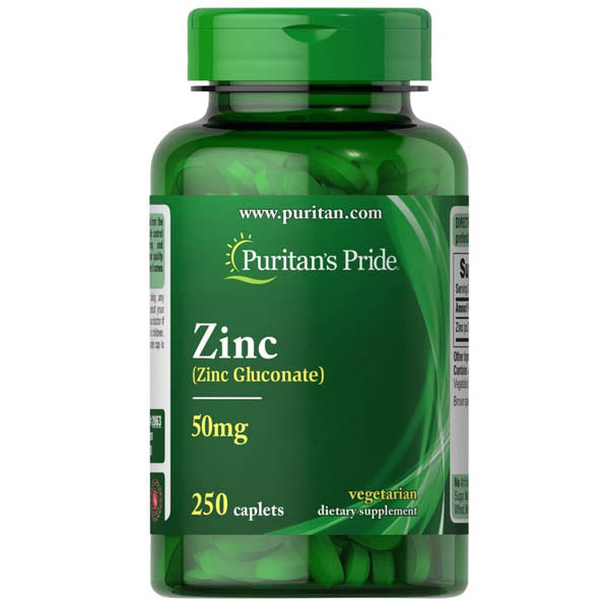 Puritan's Pride Chelated Zinc 50mg 250ct