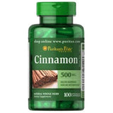 Puritan's Pride Cinnamon 500mg, 100 Ct
