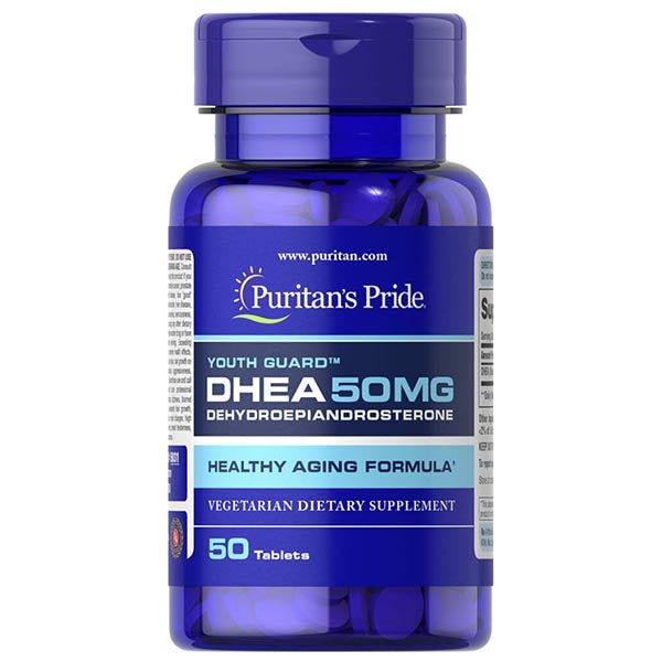 Puritan's Pride DHEA 50mg, 50 Ct