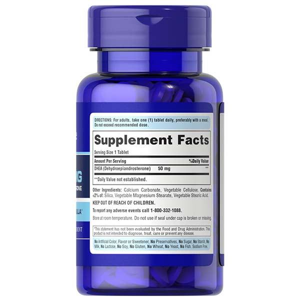 Puritan's Pride DHEA 50mg, 50 Ct