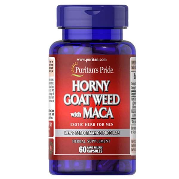 Puritan's Pride Horny Goat with Maca, 60 Ct