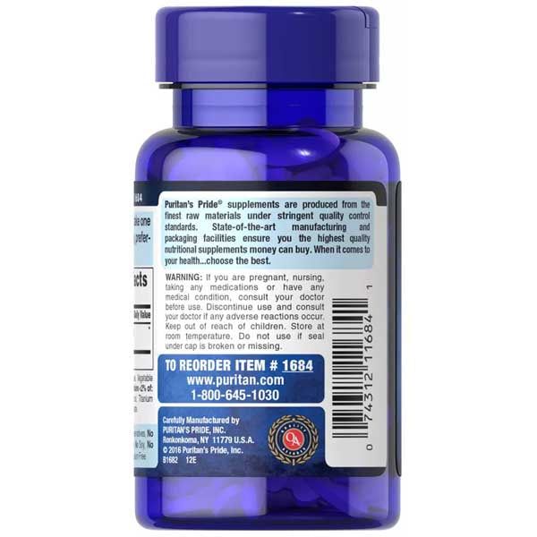 Puritan's Pride L-Carnitine 500mg, 120 Ct