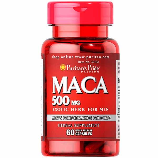 Puritan's Pride Maca 500mg, 60 Ct