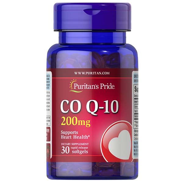 Puritan's Pride Q-SORB CoQ-10 200 mg, 30 Ct