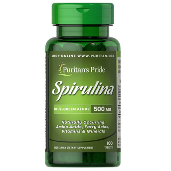 Puritan's Pride Spirulina 500mg 100ct