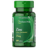 Puritan's Pride Zinc 25mg 100Ct