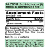 Puritan's Pride Zinc 25mg 100Ct
