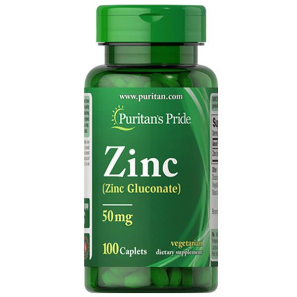 Puritan's Pride Zinc Gluconate 50mg 100Ct