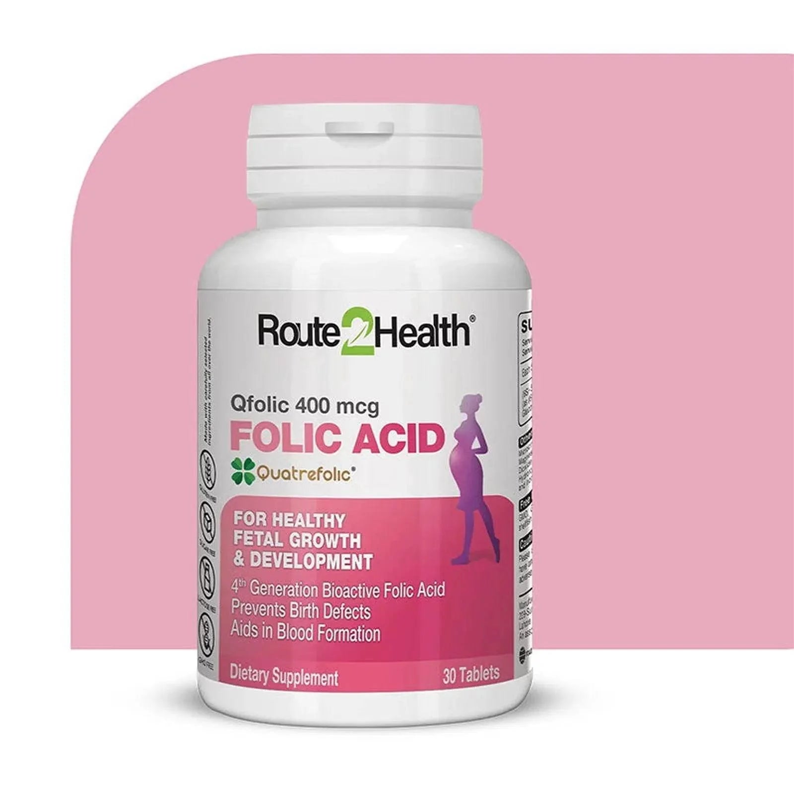 QFolic (Folic Acid) 400 mcg - Route2Health