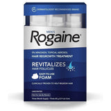 Rogaine Minoxidil Foam 3 Month Supply For Hair Regrowth