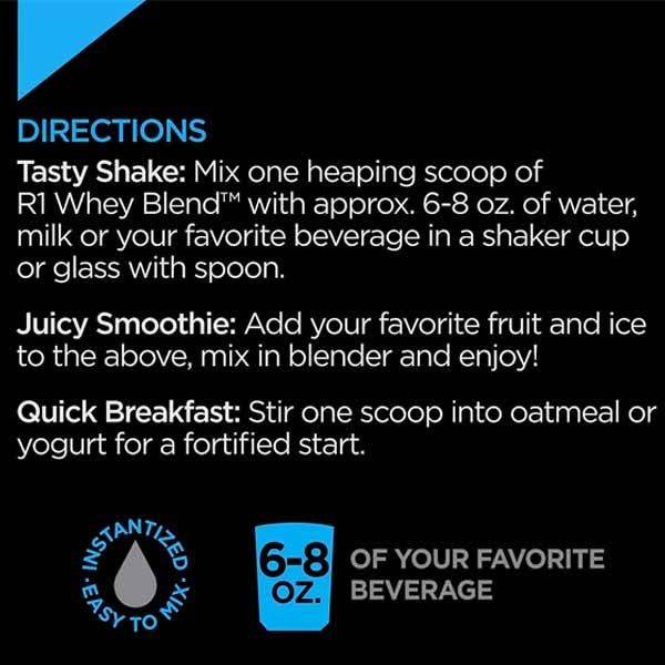 Rule 1 R1 Whey Protein - 68 Servings Chocolate