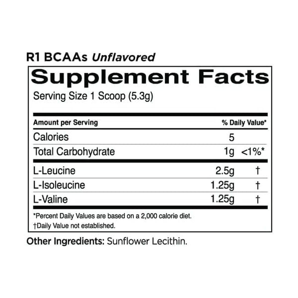 Rule 1 R1 BCAAs, 60 Servings
