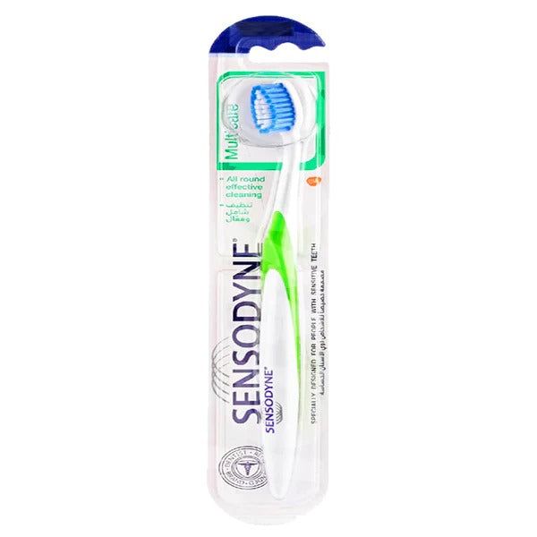 Sensodyne Multicare Medium Toothbrush (Light Green), 1 Ct