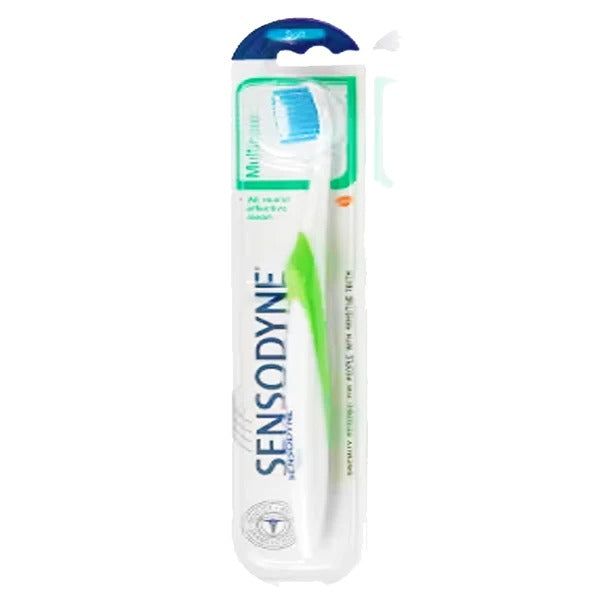 Sensodyne Multicare Soft Toothbrush (Light Green), 1 Ct