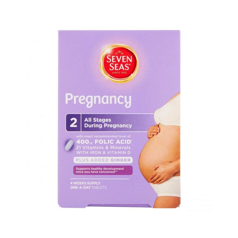Seven Seas Pregnancy Vitamins with Folic Acid 28ct