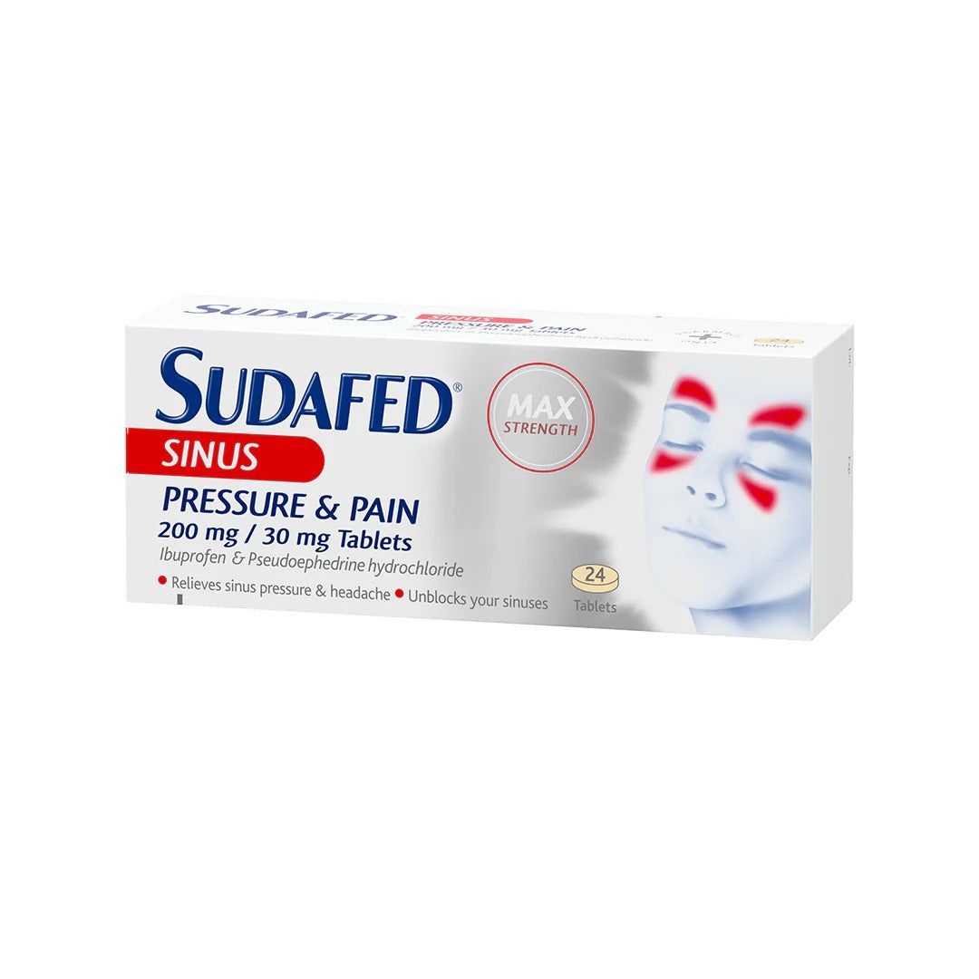 Sudafed Sinus Pressure & Pain 24 CT