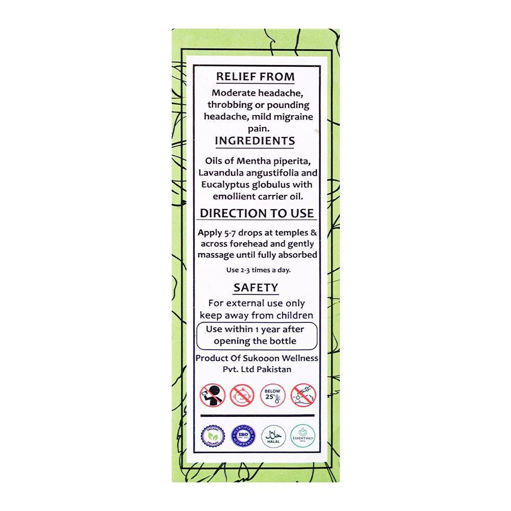 Sukoon RELAXO – Natural Relief for Headaches, Migraines & Anxiety