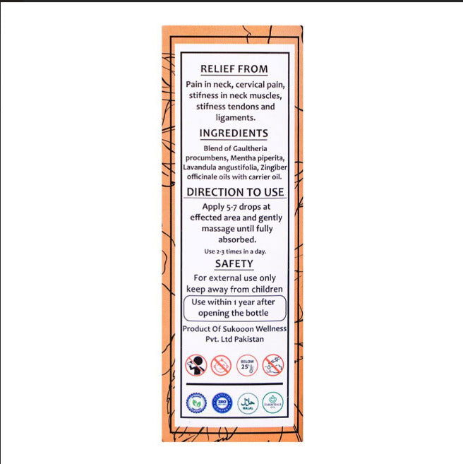 Sukoon Stiff Ease – Natural Solution for Neck & Shoulder Pain