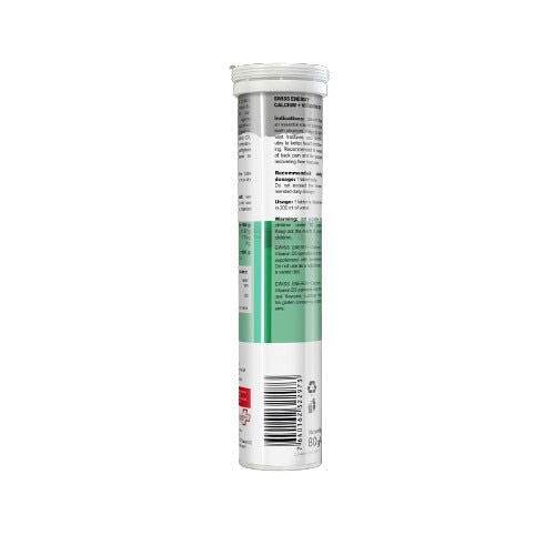 Swiss Energy Calcium + Vitamin D3, 20 Ct