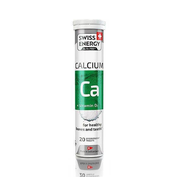 Swiss Energy Calcium + Vitamin D3, 20 Ct