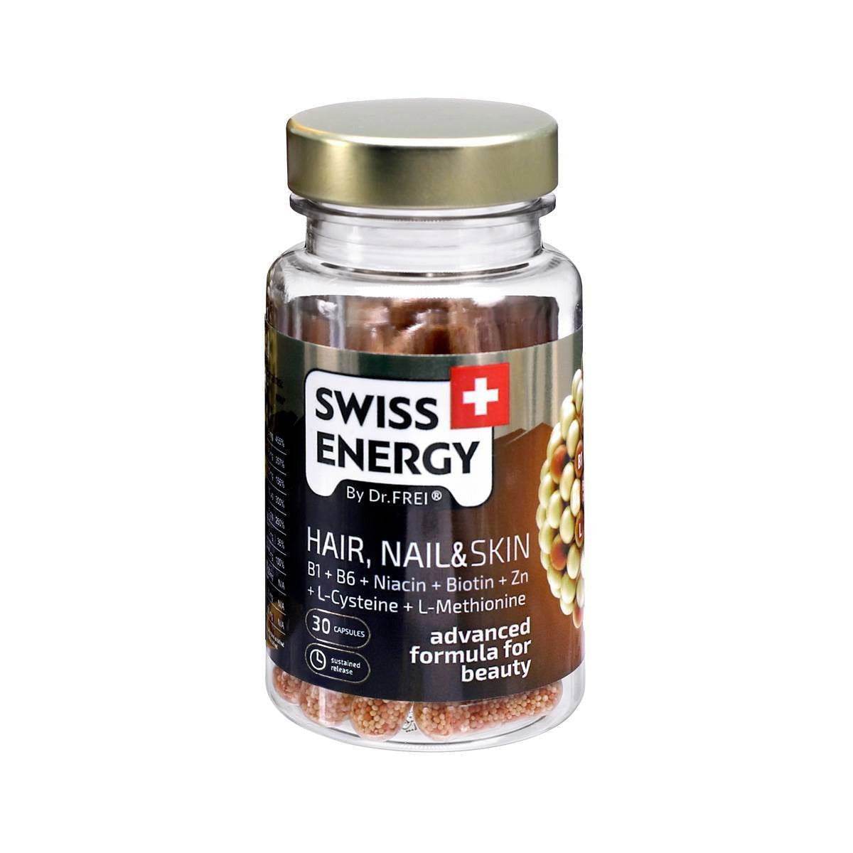 Swiss Energy Hair, Nail & Skin, 30 Ct