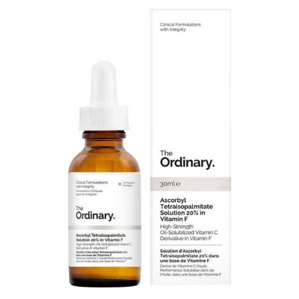 The Ordinary Ascorbyl Tetraisopalmitate Solution 20% in Vitamin F 30ml