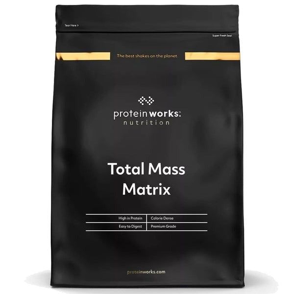 The Protein Works Total Mass Matrix (Chocolate Silk), 4.4 lbs
