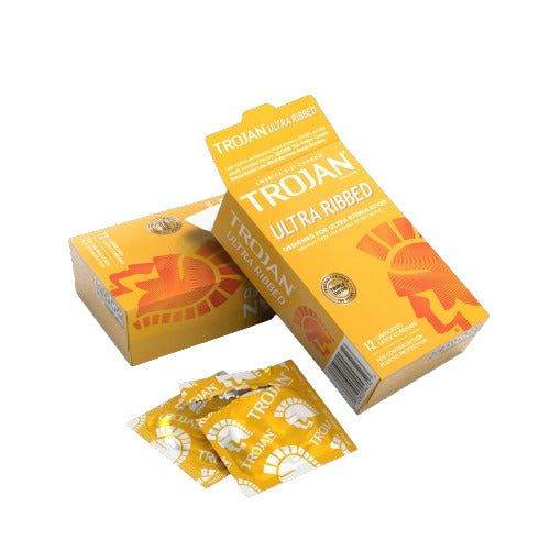 Trojan Ultra Ribbed-Condoms