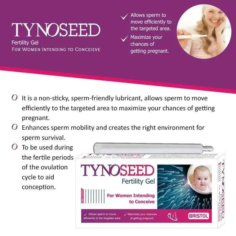 Tynoseed Fertility Friendly Lubricant Gel, 35g - Bristol