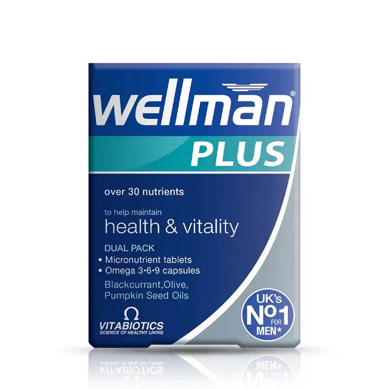 VITABIOTICS Wellman Plus Omega 3-6-9