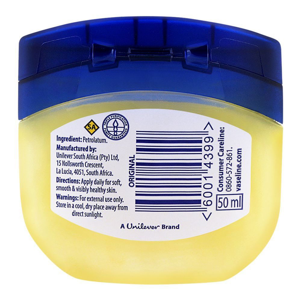 Vaseline Blueseal Pure Petroleum Jelly Original, 50ml