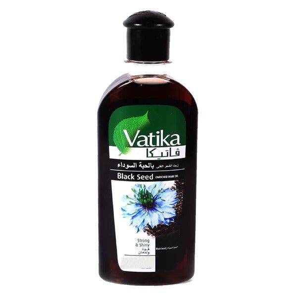 Vatika Black Seed Enriched Strong & Shiny Hair Oil, 100ml