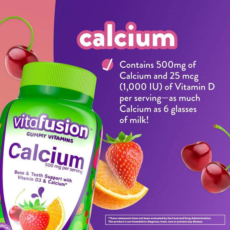 VitaFusion Calcium with Vitamin D3 100 CT