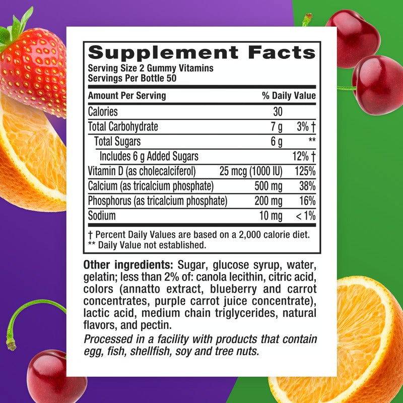 VitaFusion Calcium with Vitamin D3 100 CT