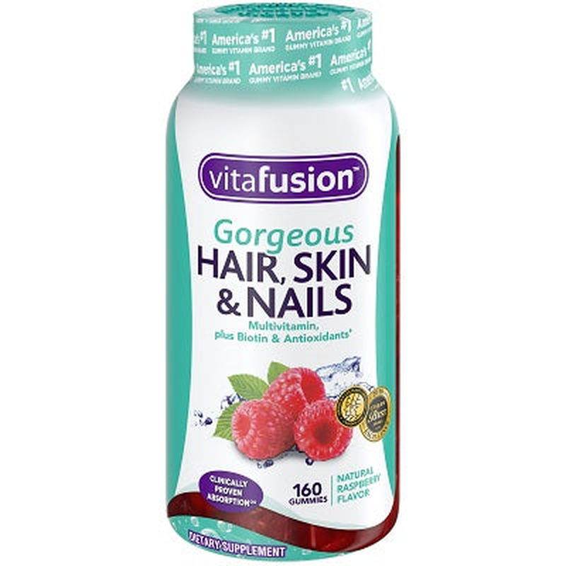 VitaFusion Gorgeous Hair, Skin and Nails Multivitamin Gummies 160CT