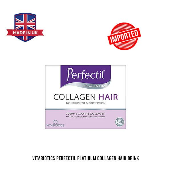 Vitabiotics Perfectil Platinum Collagen Hair - 10 Beauty Drinks